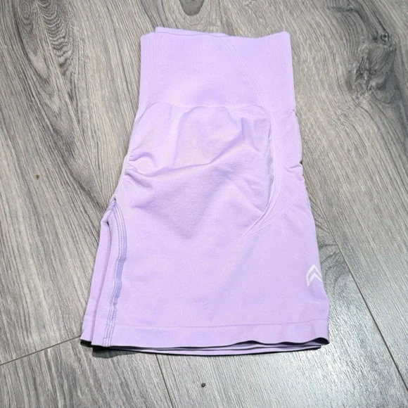 Oner Active High Waist Lilac Shorts - Picture 3 of 3
